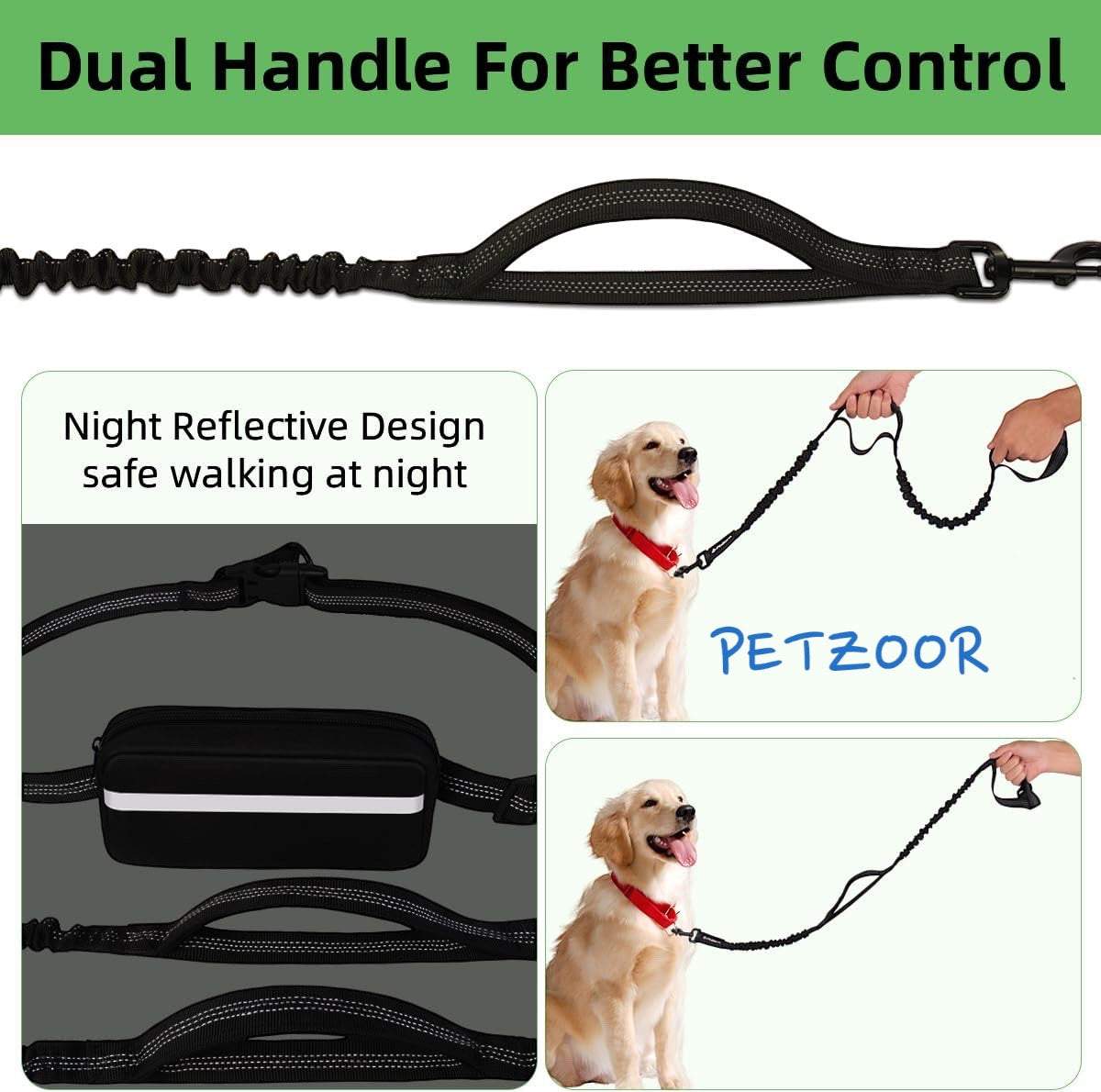 hands-free dog leash