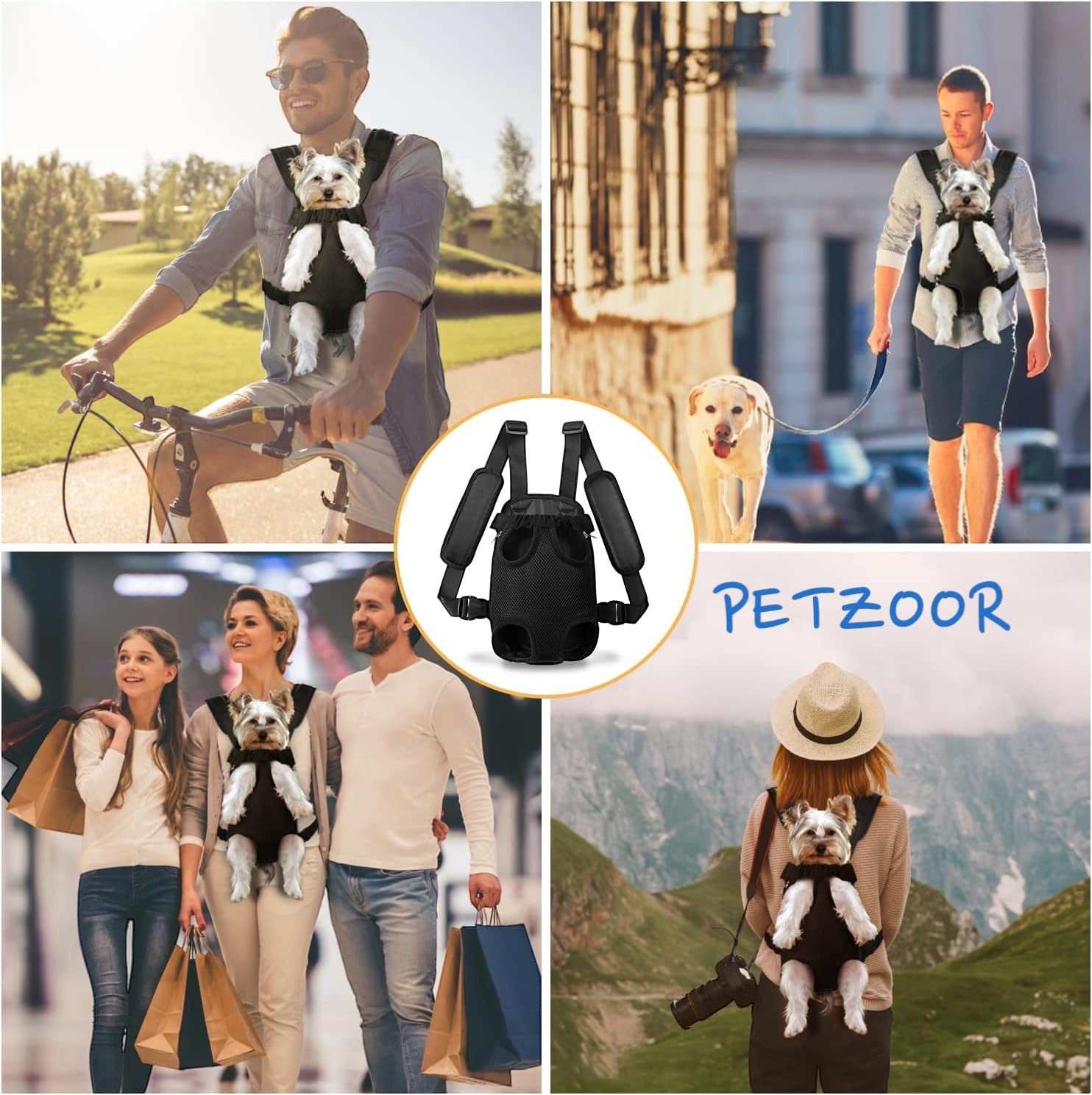 Dog carrier backpack