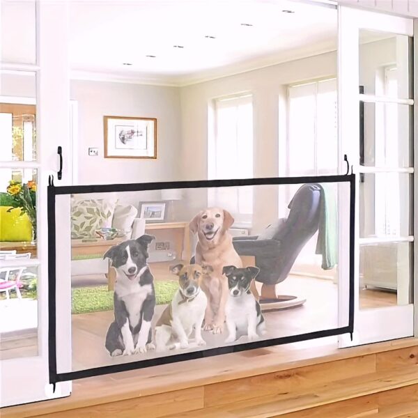 portable kids & pets safety door guard