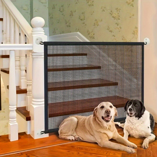 portable kids & pets safety door guard