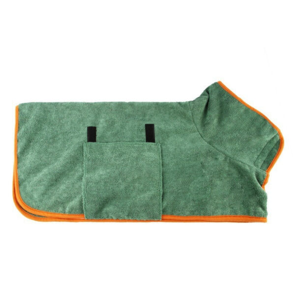 pet bathrobe large dog body wrap bath after suction fast dry breathable four seasons clean dog bathrobe