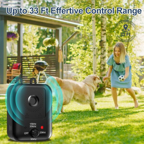 anti barking device petzoor outdoor ultrasonic anti barking device