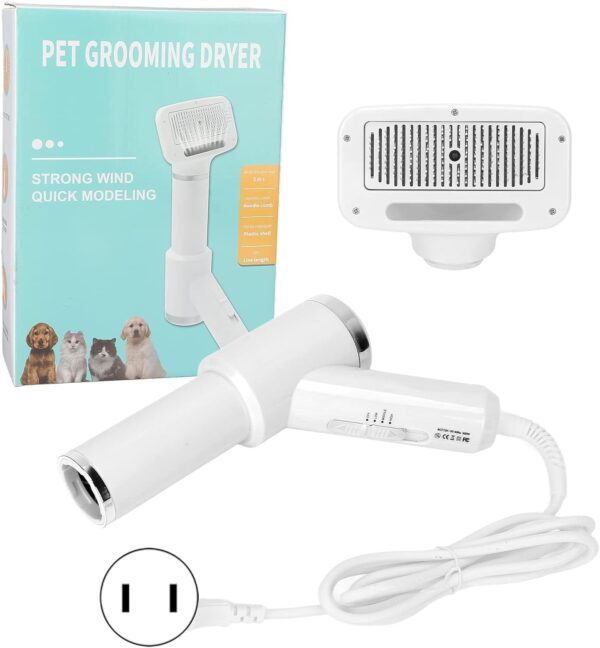 petzoor 2 in 1 low noise dog dryer