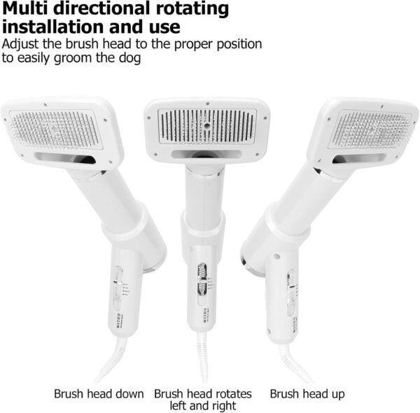 petzoor 2 in 1 low noise dog dryer