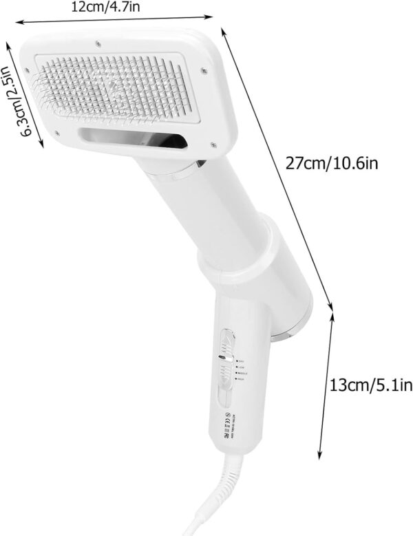 petzoor 2 in 1 low noise dog dryer