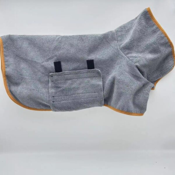 pet bathrobe large dog body wrap bath after suction fast dry breathable four seasons clean dog bathrobe