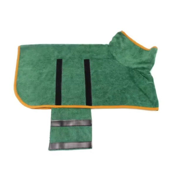 pet bathrobe large dog body wrap bath after suction fast dry breathable four seasons clean dog bathrobe