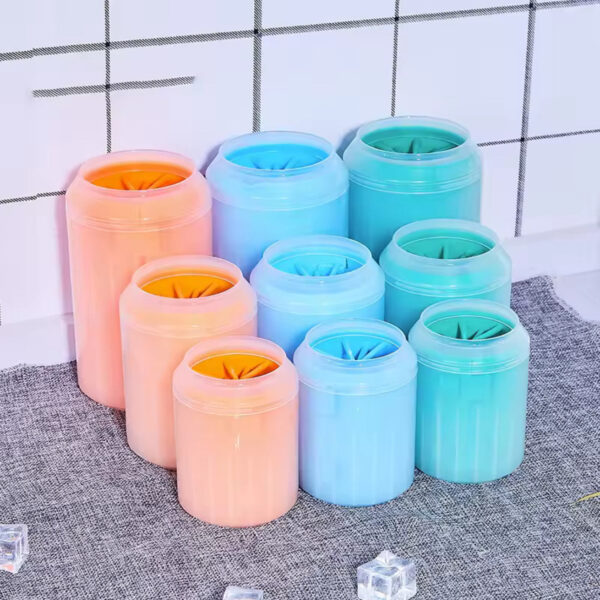 portable pet paw cleaner cup
