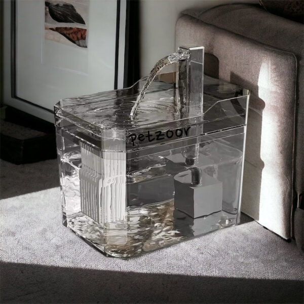 cat water fountain petzoor freshflow