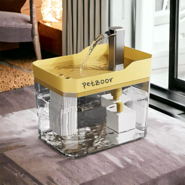 cat water fountain petzoor freshflow