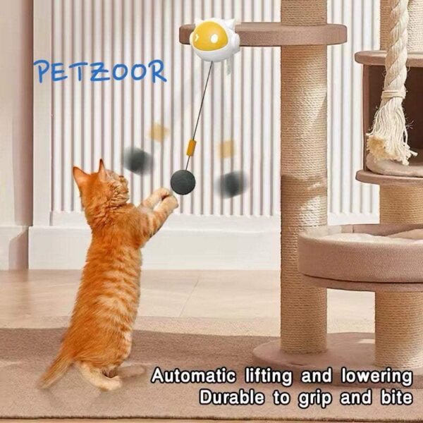 cat scratching post petzoor magicball
