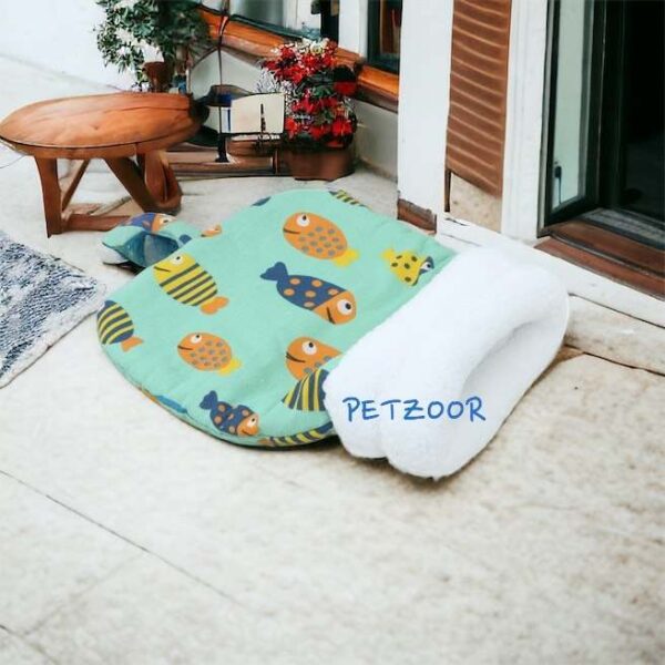 cat sleeping bag petzoor cozy cat nest