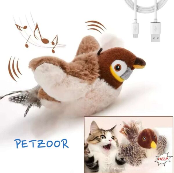flying bird cat toy petzoor soaringbird