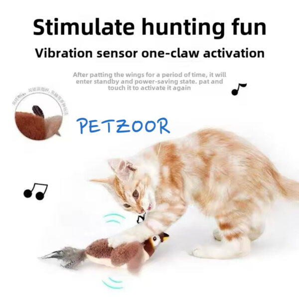 flying bird cat toy petzoor soaringbird
