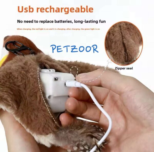 flying bird cat toy petzoor soaringbird