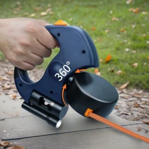 Home retractable dog leash petzoor twinlead