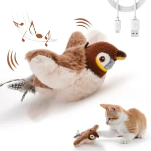 Home flutterchirpâ„¢ the interactive flapping bird toy your cat is begging for